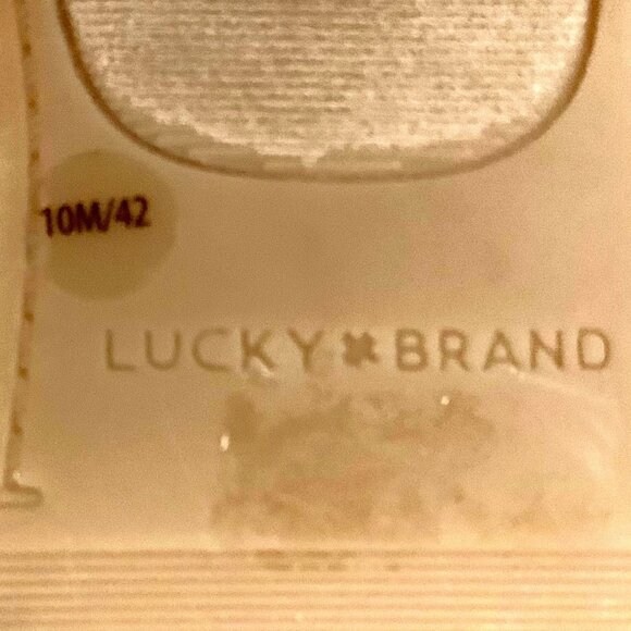 Lucky Brand Demmia Daisy Boho Platform Wedge Sandal US 10 EUR 42 Spring - Picture 10 of 11